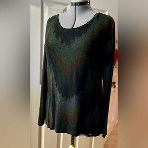 American Twist Dark Green Tunic